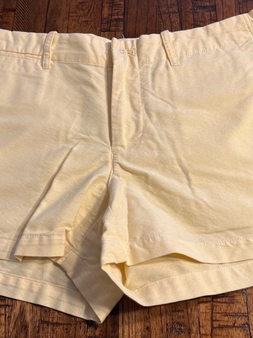 Ralph Lauren Sport Pale Yellow Cotton Shorts
